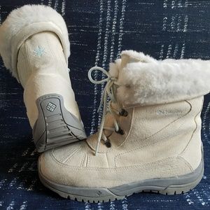 Columbia Winter Boots Fuzzy Lk New